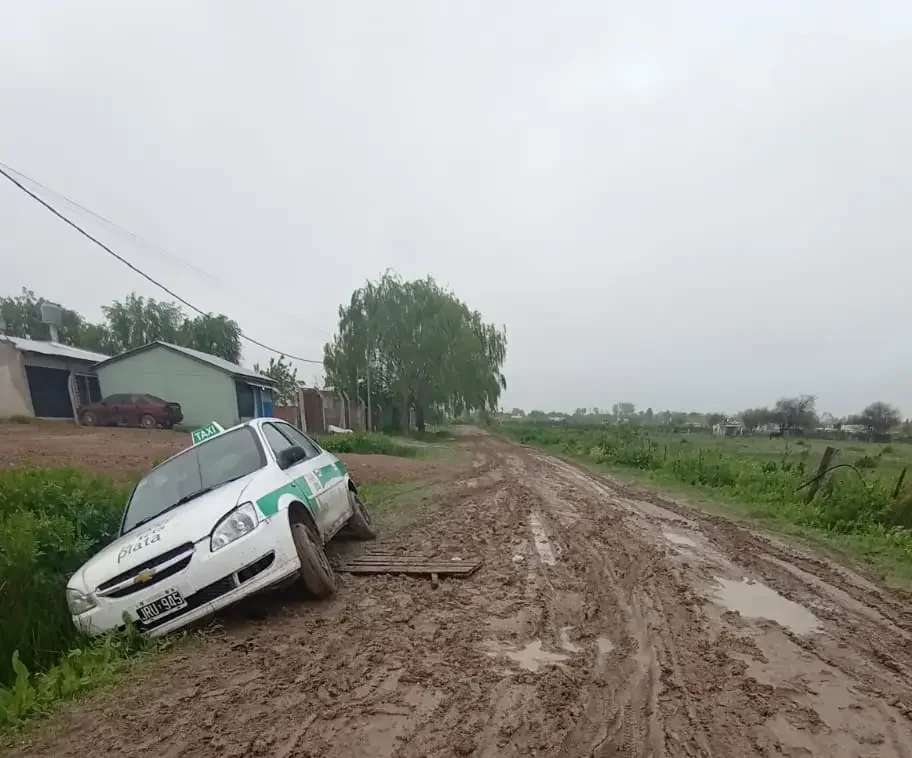 Barro calle tierra