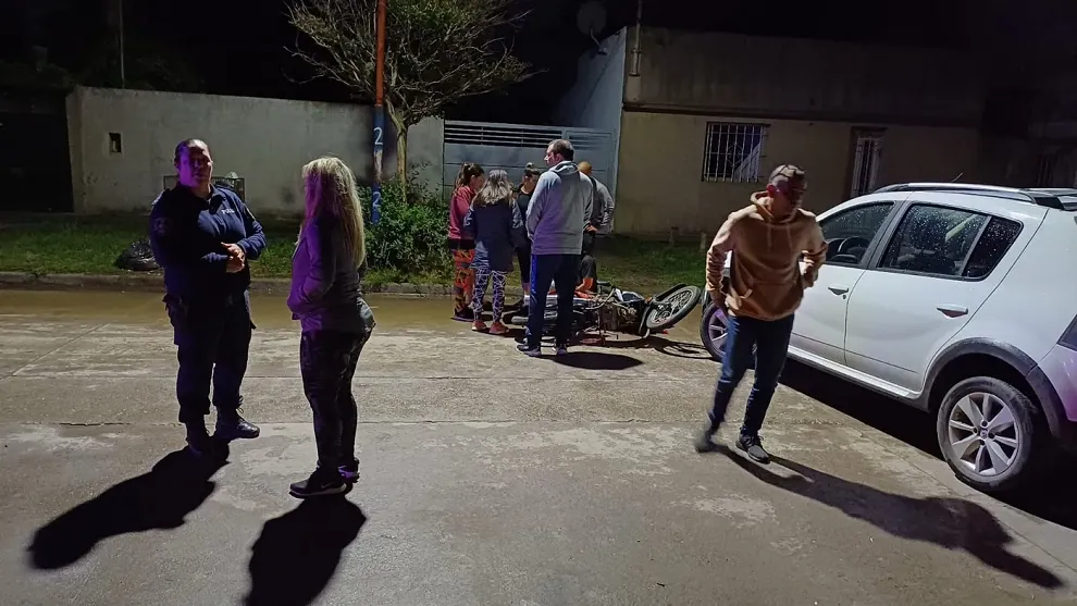 Accidente choque